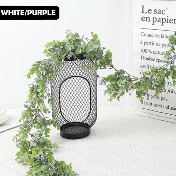 1.95m wedding decoration artificial green eucalyptus vines rattan decorative artificial ivy wall decor vertical garden home
1.95m wedding decoration artificial green eucalyptus vines rattan decorative artificial ivy wall decor vertical garden home