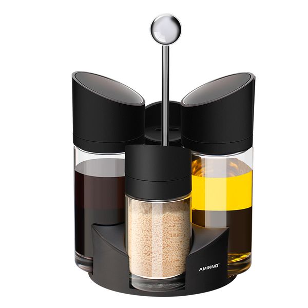 aminno kitchen spice jar glass spice bottles with container storage rack pepper seasoning sprayer dispenser salt shakers
aminno kitchen spice jar glass spice bottles with container storage rack pepper seasoning sprayer dispenser salt shakers