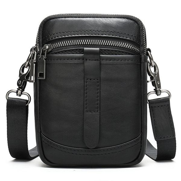 cow leather male waist packs phone pouch bags waist bag men's small chest shoulder belt bag small back pack black
cow leather male waist packs phone pouch bags waist bag men's small chest shoulder belt bag small back pack black