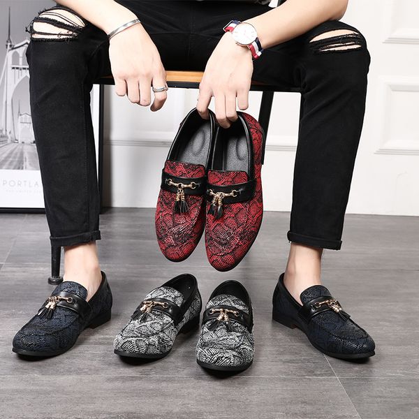 leather formal shoes for men business wedding dress shoes, Black