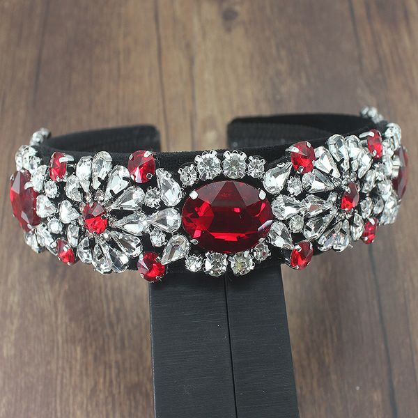 european luxury velvet hair accessories red full crystal flower baroque hairband elegant rhinestone headband for women wedding, Golden;white
european luxury velvet hair accessories red full crystal flower baroque hairband elegant rhinestone headband for women wedding, Golden;white
