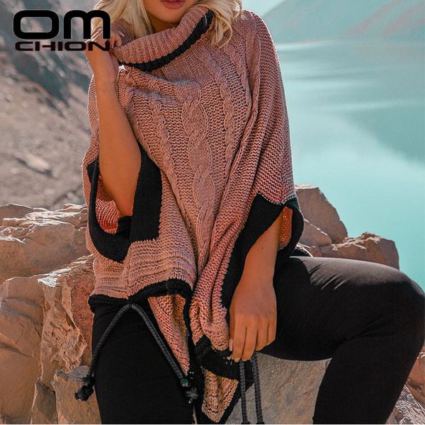 omchion winter cloak 2019 autumn winter turtleneck knitted lace up twist sweater women casual pullover oversized jumper lmy199, Black
omchion winter cloak 2019 autumn winter turtleneck knitted lace up twist sweater women casual pullover oversized jumper lmy199, Black