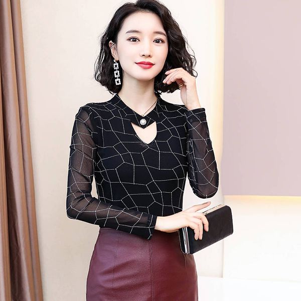 women's blouses & shirts spring autumn casual chiffon elegant v-neck long sleeve printed dd8276, White
women's blouses & shirts spring autumn casual chiffon elegant v-neck long sleeve printed dd8276, White
