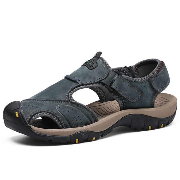 comfortable genuine leather sandals men summer shoes lightweight big size 38-46 soft men beach sandals leather men shoes, Black
comfortable genuine leather sandals men summer shoes lightweight big size 38-46 soft men beach sandals leather men shoes, Black