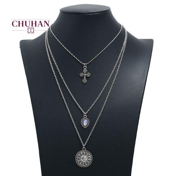 chuhan boho crystal necklaces for women fashion silver color necklace vintage multiple layers pendant necklace jewelry gift j82
chuhan boho crystal necklaces for women fashion silver color necklace vintage multiple layers pendant necklace jewelry gift j82