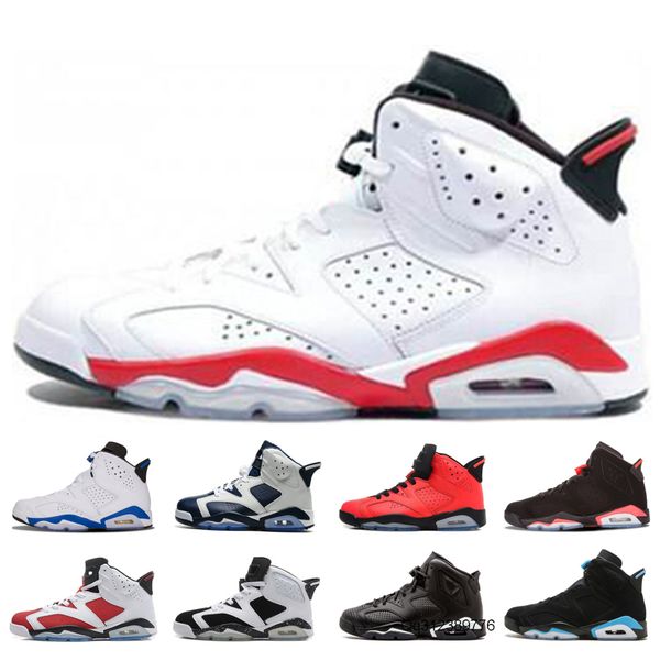 2019 infrared men 6 basketball shoes white infared unc black cat sport blue oreo angry bull marron mens designer trainer sports sneakers
2019 infrared men 6 basketball shoes white infared unc black cat sport blue oreo angry bull marron mens designer trainer sports sneakers