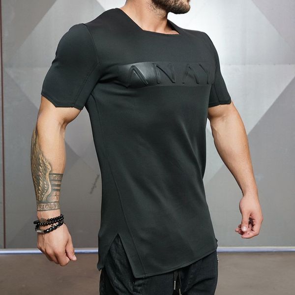 quick dry compression men's short sleeve t-shirts running shirt fitness tight tennis soccer gym sportswear, Black;blue
quick dry compression men's short sleeve t-shirts running shirt fitness tight tennis soccer gym sportswear, Black;blue