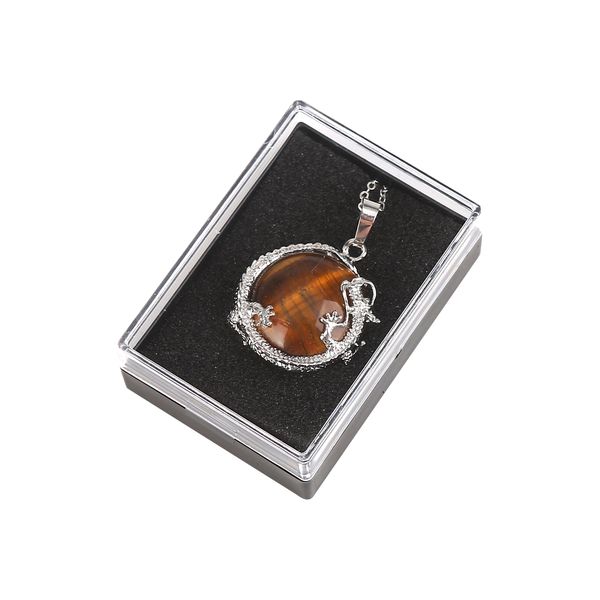men and women necklace 12 random stone alloy plate dragon gemstone pendant (silver) fashion simple
men and women necklace 12 random stone alloy plate dragon gemstone pendant (silver) fashion simple