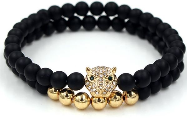 6mm 2pcs/lot xg424 gold silver copper cz zircon cubic zirconia elastic adjusted charm nature stone leopard agate onyx bracelet, Black
6mm 2pcs/lot xg424 gold silver copper cz zircon cubic zirconia elastic adjusted charm nature stone leopard agate onyx bracelet, Black