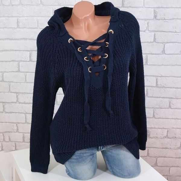 ladies winter knitting sweater hooded pullovers sweater long sleeve o-neck pullover female knitted jumpers sweter mujer, White;black
ladies winter knitting sweater hooded pullovers sweater long sleeve o-neck pullover female knitted jumpers sweter mujer, White;black