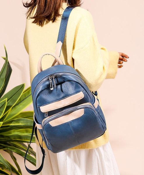 2019 women's backpack europe and america casual soft leather women's bag schoolbag travel bag backpack laptop
2019 women's backpack europe and america casual soft leather women's bag schoolbag travel bag backpack laptop