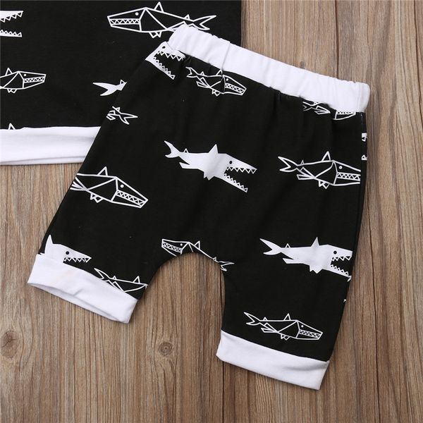 мода дети baby boy одежда набор мальчиков одежда cartoon shark топы с капюшоном футболка с шорты экипировка set summer детская одежда set 1, White
мода дети baby boy одежда набор мальчиков одежда cartoon shark топы с капюшоном футболка с шорты экипировка set summer детская одежда set 1, White
