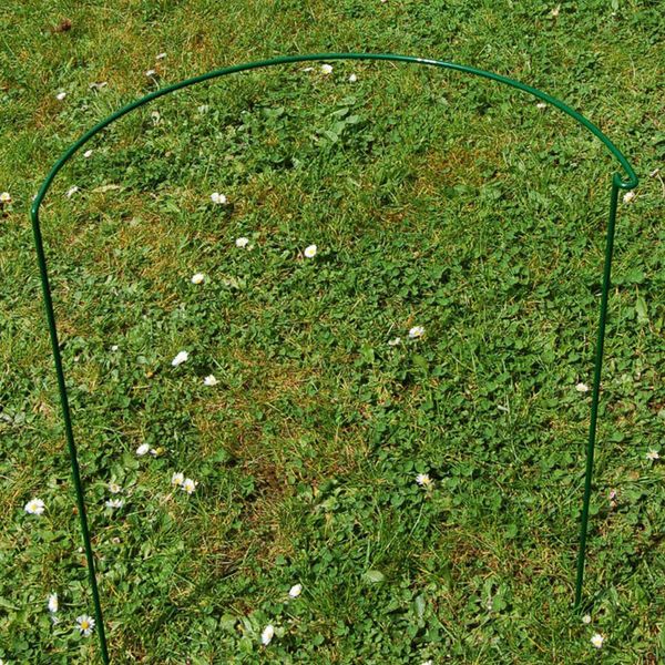 new 2 pcs flower plant support stakes semi circular metal frame professional for garden
new 2 pcs flower plant support stakes semi circular metal frame professional for garden