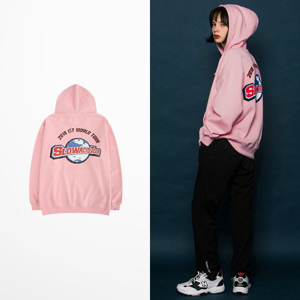 2018 autumn winter warm fleece quality hoodies men and women pink color harajuku chic mens hoodies and sweatshirts kanye bts, Black
2018 autumn winter warm fleece quality hoodies men and women pink color harajuku chic mens hoodies and sweatshirts kanye bts, Black