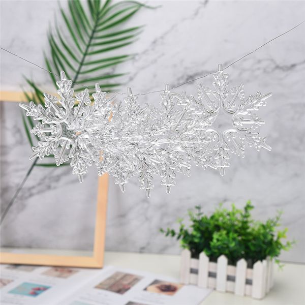 artificial snowflakes acrylic snowflake christmas tree hanging decoration decor for diy painting wedding decorations #3d11
artificial snowflakes acrylic snowflake christmas tree hanging decoration decor for diy painting wedding decorations #3d11