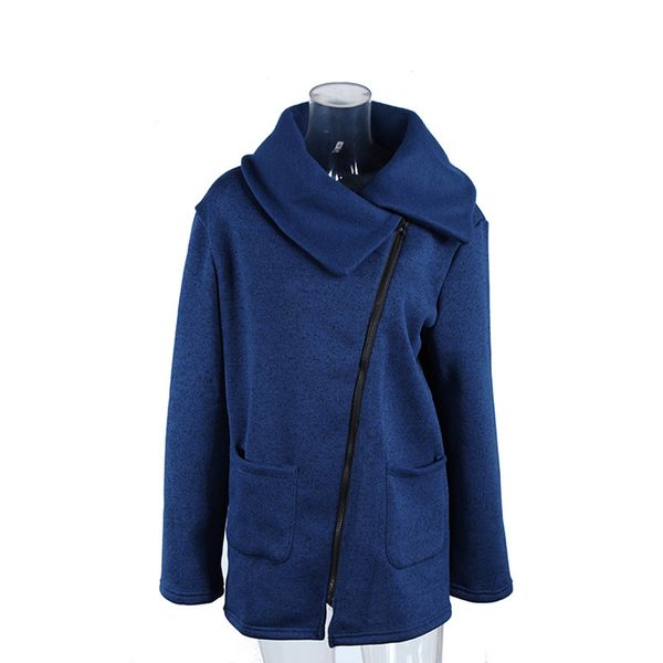 women side zipper coat 11 colors turtleneck outwear autumn winter coats lapel pocket cardigan sweatshirt ooa7406-2, Black;brown
women side zipper coat 11 colors turtleneck outwear autumn winter coats lapel pocket cardigan sweatshirt ooa7406-2, Black;brown
