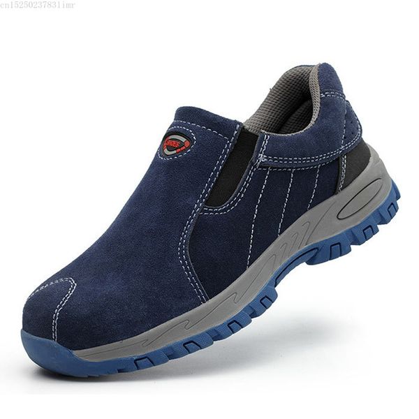 new steel toe safety work shoes men fashion summer breathable slip on casual boots mens labor insurance puncture proof shoes, Black
new steel toe safety work shoes men fashion summer breathable slip on casual boots mens labor insurance puncture proof shoes, Black