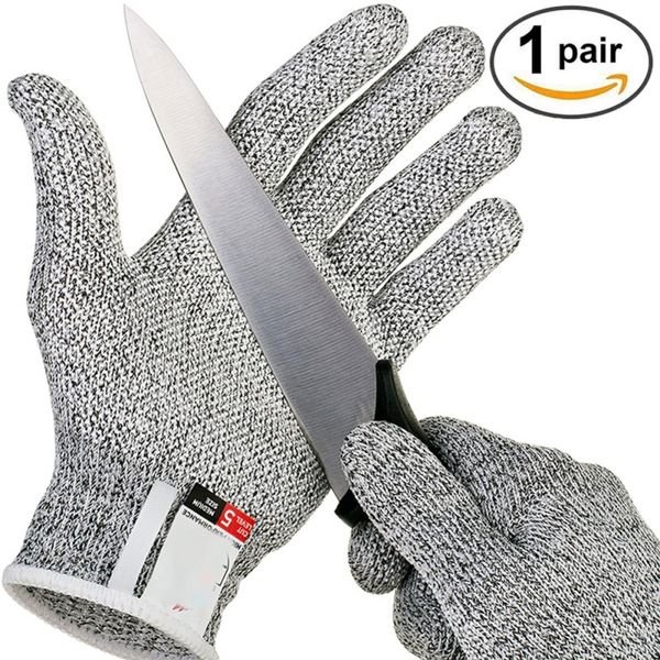 climb outdoor anti-cut gloves safety cut proof stab resistant stainless steel wire metal mesh kitchen cut-resistant glove, Black
climb outdoor anti-cut gloves safety cut proof stab resistant stainless steel wire metal mesh kitchen cut-resistant glove, Black