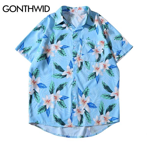 gonthwid mens summer hawaiian flowers leaf print beach shirts fashion casual short sleeve floral aloha button hawaii shirt, White;black
gonthwid mens summer hawaiian flowers leaf print beach shirts fashion casual short sleeve floral aloha button hawaii shirt, White;black