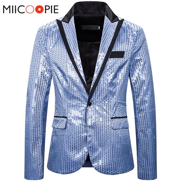 mens singers glitter blazer jacket fashion nightclub style sequin blazers men suits autumn wedding dress slim fit heren colberts, White;black
mens singers glitter blazer jacket fashion nightclub style sequin blazers men suits autumn wedding dress slim fit heren colberts, White;black