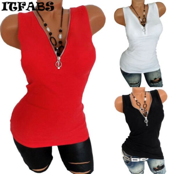 2019 fashion charming women summer casual v neck sleeveless vest pure color shirt t-shirt tank
2019 fashion charming women summer casual v neck sleeveless vest pure color shirt t-shirt tank