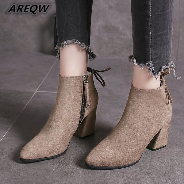 women motorcycle boots female pointed toe fashion woman heel mature boots vintage zip casual lady, Black
women motorcycle boots female pointed toe fashion woman heel mature boots vintage zip casual lady, Black