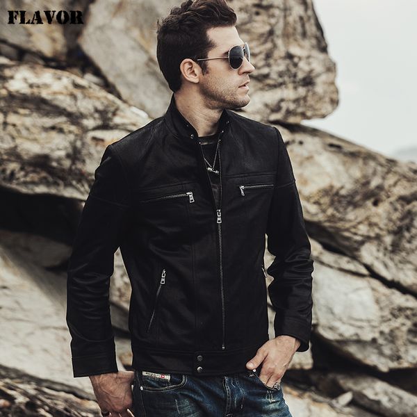 flavor 2017 new mens real leather jacket pigskin male coat winter men genuine leather motorcycle jacket, Black
flavor 2017 new mens real leather jacket pigskin male coat winter men genuine leather motorcycle jacket, Black