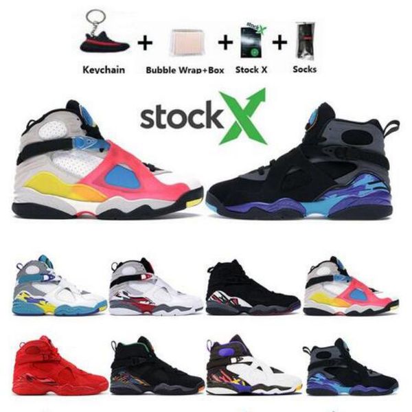 new stock x mens trainers jumpman basketball shoes 8s red orbit snowflake aqua south beach playoffs chrome tinker sports sneakers size 7-13
new stock x mens trainers jumpman basketball shoes 8s red orbit snowflake aqua south beach playoffs chrome tinker sports sneakers size 7-13