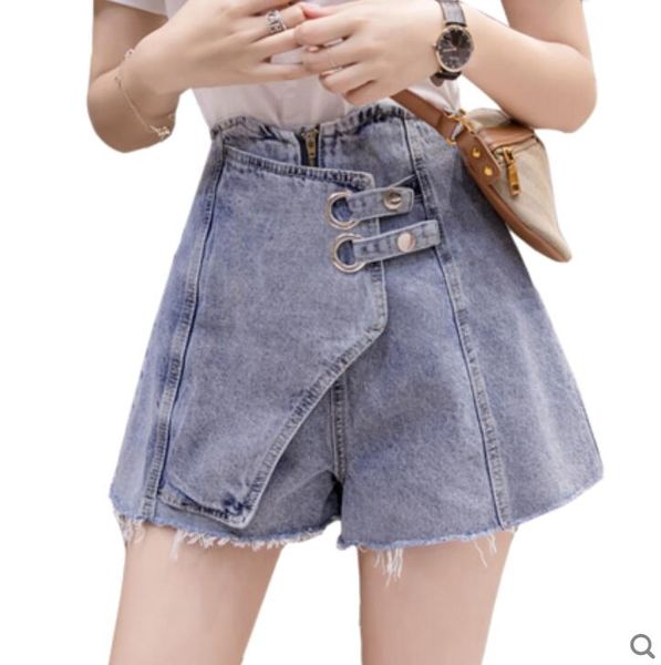denim shorts women 2020 summer high waist casual a-line zipper jean shorts fashion woman pantalones cortos mujer p694, White;black
denim shorts women 2020 summer high waist casual a-line zipper jean shorts fashion woman pantalones cortos mujer p694, White;black