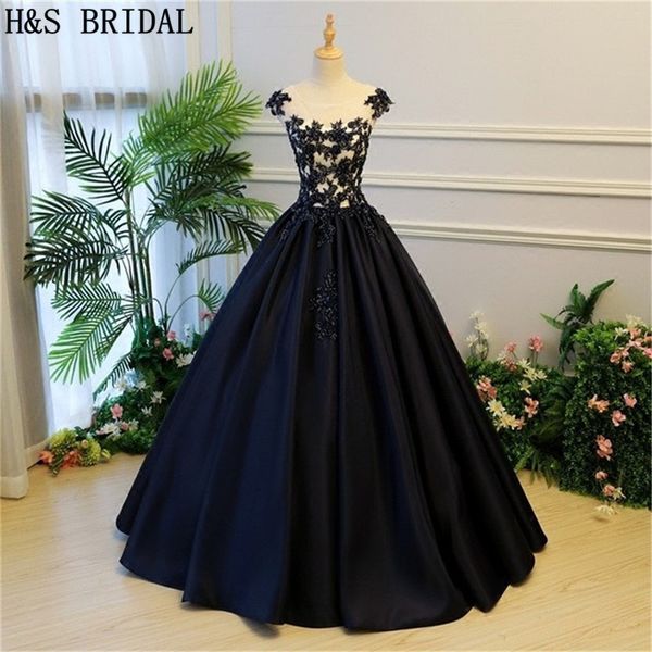 h&s bridal ball gown prom dresses lace up long formal evening dresses party gowns 2019 vestido de festa, White;black
h&s bridal ball gown prom dresses lace up long formal evening dresses party gowns 2019 vestido de festa, White;black