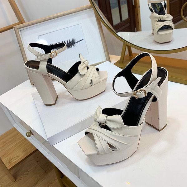 fashionable and new bridal shoes new female nightclub high-heeled sandals chunky heel waterproof platform sandals leather, Black
fashionable and new bridal shoes new female nightclub high-heeled sandals chunky heel waterproof platform sandals leather, Black