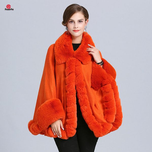 europestyle lapel handcraft wave fur cape coat loose knit cashmere jacket shawl faux fur cloak cardigna women fall winter, Black
europestyle lapel handcraft wave fur cape coat loose knit cashmere jacket shawl faux fur cloak cardigna women fall winter, Black