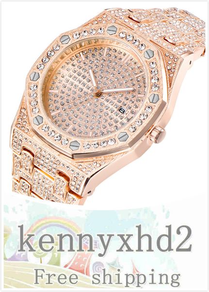 new trend wild diamond watch men's fashion calendar quartz watch explosion models, Slivery;brown
new trend wild diamond watch men's fashion calendar quartz watch explosion models, Slivery;brown