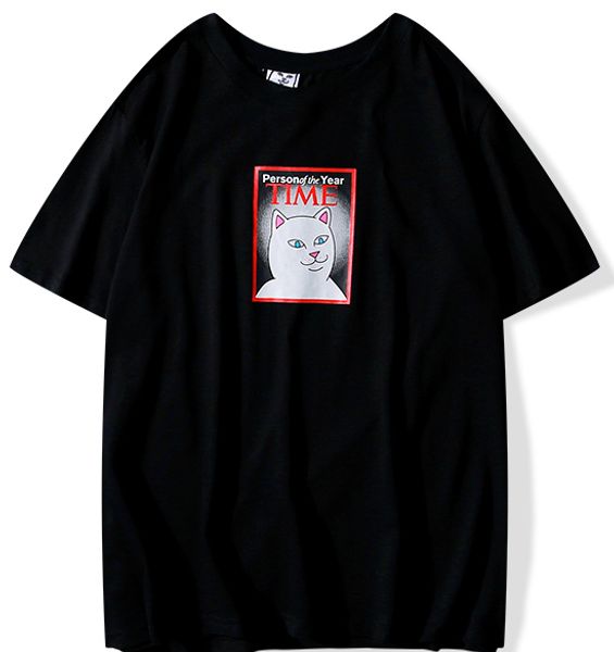 ripndip summer new short sleeved mens designer t-shirt trend fashion shirt brand classic cat printing cotton casual couple t-shirt s-xxl, White;black
ripndip summer new short sleeved mens designer t-shirt trend fashion shirt brand classic cat printing cotton casual couple t-shirt s-xxl, White;black