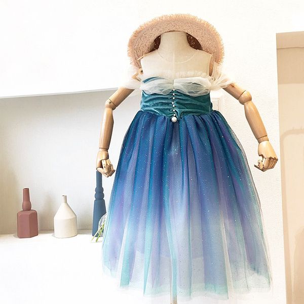 2020 summer girl's dress princess starry mesh dress princess puff, Red;yellow
2020 summer girl's dress princess starry mesh dress princess puff, Red;yellow