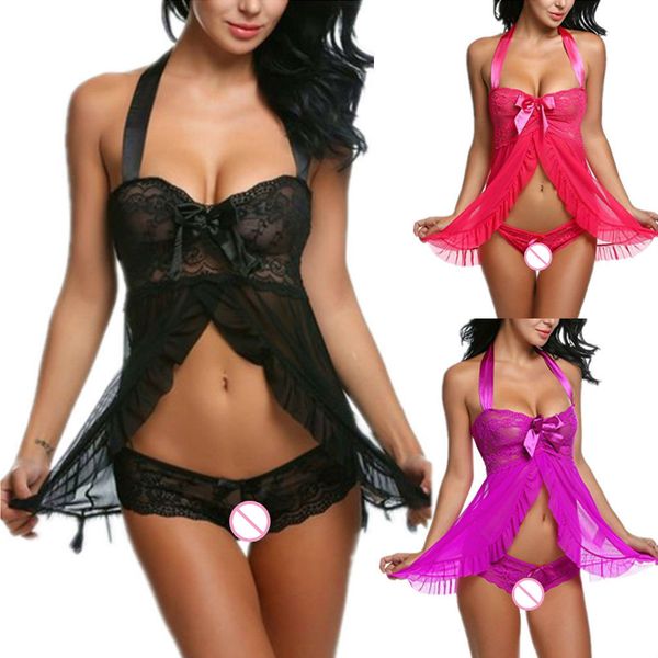 hirigin женщин кружева полый сексуальный babydoll цветочный стринги нижнее белье дамы женское белье экзотические наборы, Black;white
hirigin женщин кружева полый сексуальный babydoll цветочный стринги нижнее белье дамы женское белье экзотические наборы, Black;white