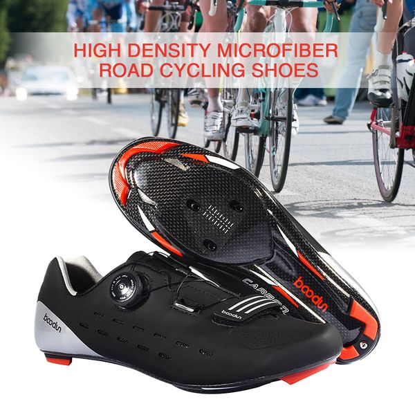boodun carbon fiber road cycling shoes mens outdoor sport bike bicycle sneaker selflocking road bike bicycle shoes, Black
boodun carbon fiber road cycling shoes mens outdoor sport bike bicycle sneaker selflocking road bike bicycle shoes, Black