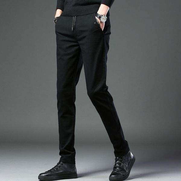drawstring pants 2018 trousers slim fit pantalon hombre black pencil pants skinny
drawstring pants 2018 trousers slim fit pantalon hombre black pencil pants skinny