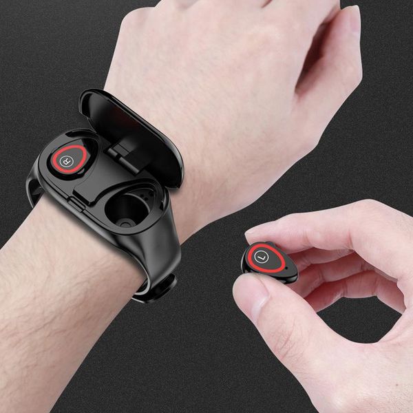 bluetooth earphone bracelet 2 in 1 colorful screen waterproof pedometer heart rate blood pressure monitoring smart watch headphone wristband
bluetooth earphone bracelet 2 in 1 colorful screen waterproof pedometer heart rate blood pressure monitoring smart watch headphone wristband