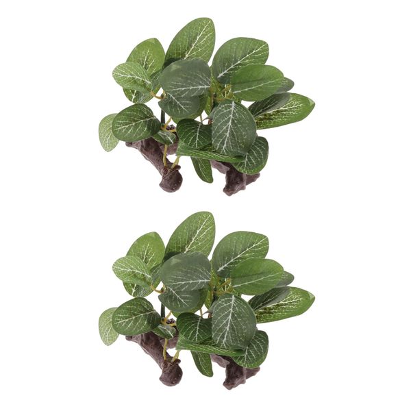 2 x reptile decoration ornament, resin aquarium decor fish tank artificial plants for home decor indoor outdoors - 9x6x8cm
2 x reptile decoration ornament, resin aquarium decor fish tank artificial plants for home decor indoor outdoors - 9x6x8cm