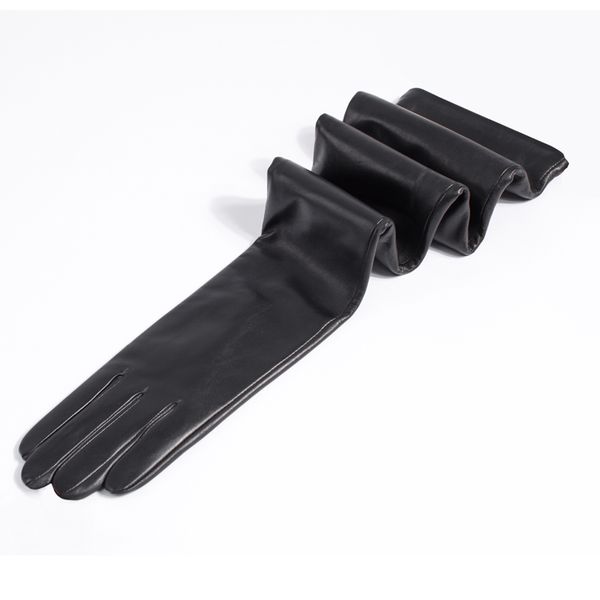 women super long fashion shoulder length real lamb skin opera leather gloves black, Blue;gray
women super long fashion shoulder length real lamb skin opera leather gloves black, Blue;gray