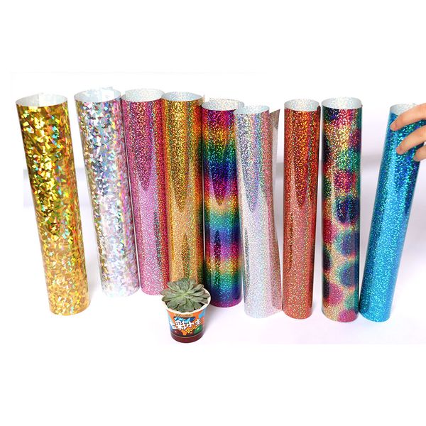 holographic heat transfer vinyl for t-shirts - 50cm x 25m roll soft stretch htv fast weeding multicolors for choose wholesale
holographic heat transfer vinyl for t-shirts - 50cm x 25m roll soft stretch htv fast weeding multicolors for choose wholesale