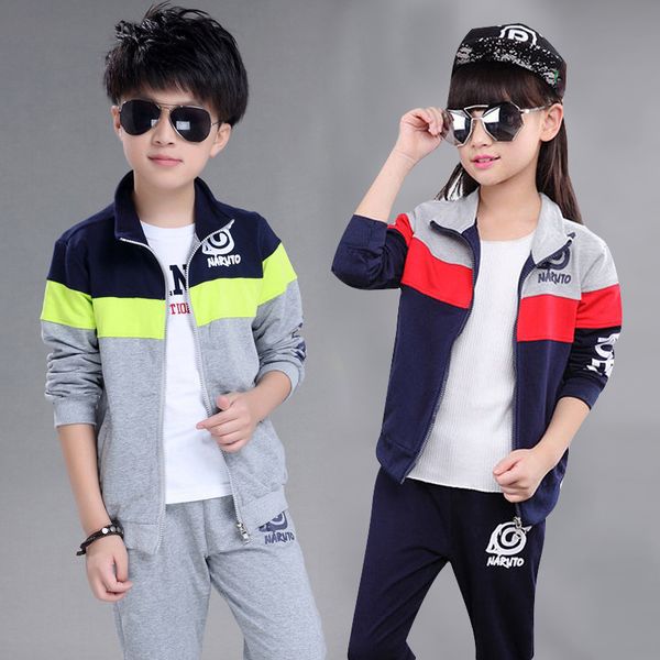 new boys and girls coat+pant sports sets children's clothes sets spring and autumn suits stitching color 5-12 ages kids outfits, White
new boys and girls coat+pant sports sets children's clothes sets spring and autumn suits stitching color 5-12 ages kids outfits, White
