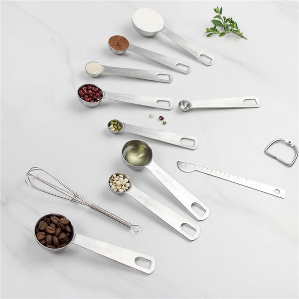 premium stainless steel measuring spoons for measuring dry and liquid ingredients bakery tool for kitchen cooking and home baking jk2001
premium stainless steel measuring spoons for measuring dry and liquid ingredients bakery tool for kitchen cooking and home baking jk2001