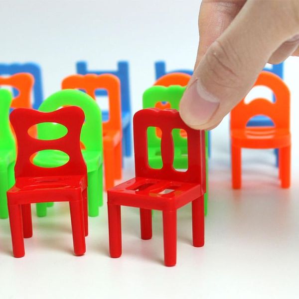18pcs/set multi-color plastic balance toy educational game balancing training toys stacking chairs for kids desk play game toys
18pcs/set multi-color plastic balance toy educational game balancing training toys stacking chairs for kids desk play game toys