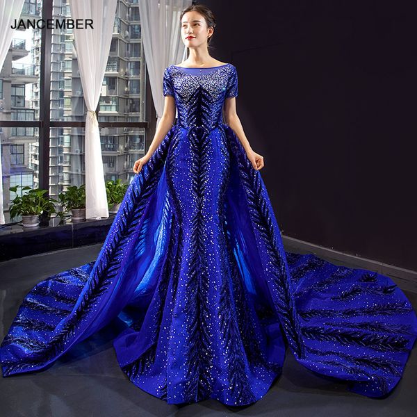 j66855 jancember detachable evening dress o-neck short sleeves bead floor length formal dress vestidos de fiesta de noche 2019, White;black
j66855 jancember detachable evening dress o-neck short sleeves bead floor length formal dress vestidos de fiesta de noche 2019, White;black