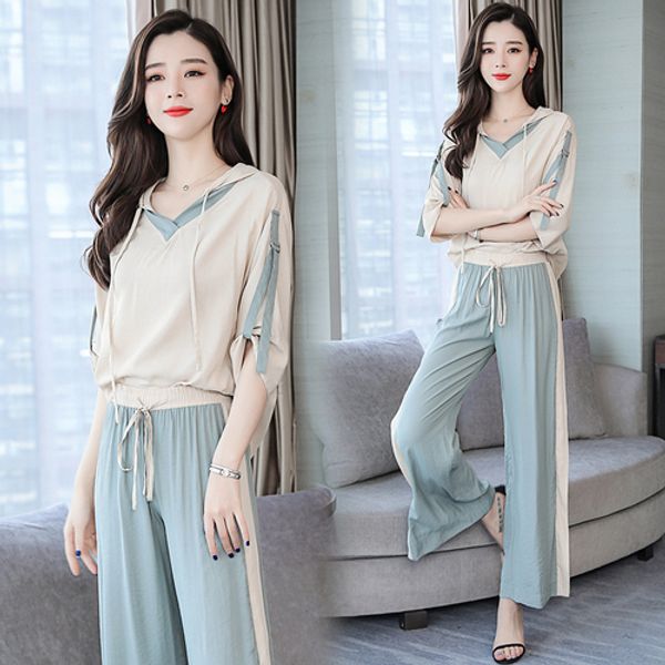 two piece dress hooded pants set luxury 2 women leisure womens matching korean outfits ensemble femme deux pieces, White
two piece dress hooded pants set luxury 2 women leisure womens matching korean outfits ensemble femme deux pieces, White