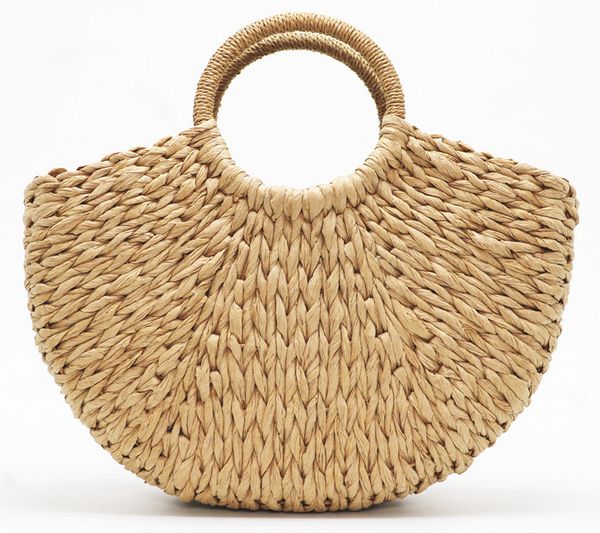 women fashion straw weave handbag summer beach girls totes new circle handle bags female bolsa
women fashion straw weave handbag summer beach girls totes new circle handle bags female bolsa
