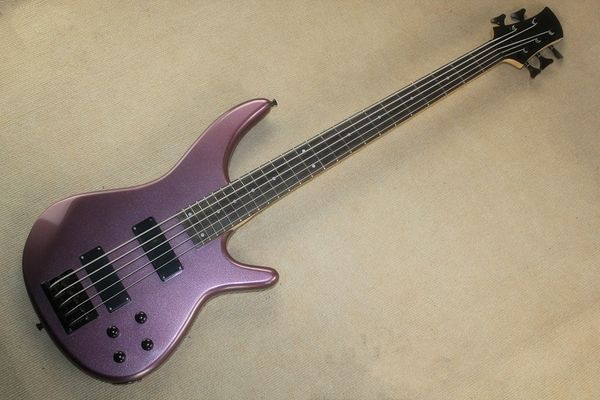new arrival 5 strings purple body 24 frets electric bass guitar with black hardware,rosewood fingerboard,offer customize
new arrival 5 strings purple body 24 frets electric bass guitar with black hardware,rosewood fingerboard,offer customize