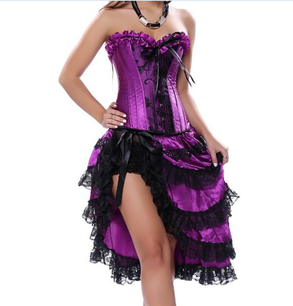 purple bodybuilding strappy corset dress ladieswear waist lace splice corselet s-2xl dance bustier, Black;white
purple bodybuilding strappy corset dress ladieswear waist lace splice corselet s-2xl dance bustier, Black;white